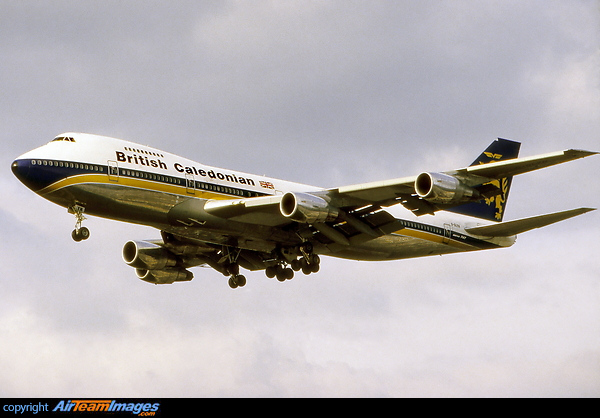 Boeing 747-211B British Caledonian Airways G-GLYN - AirTeamImages.com