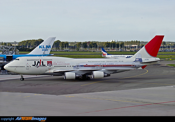 Boeing 747-446 JAL - Japan Airlines JA8906 - AirTeamImages.com