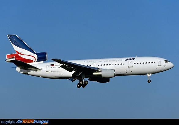 McDonnell Douglas DC-10-30 JAT - Yugoslav Airlines YU-AMB