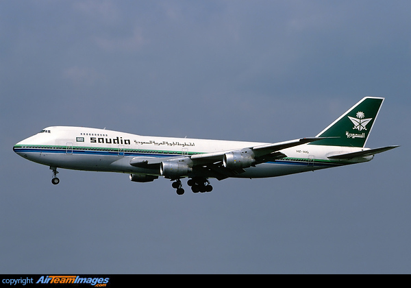 Boeing 747-168B Saudi Arabian Airlines HZ-AIG - AirTeamImages.com