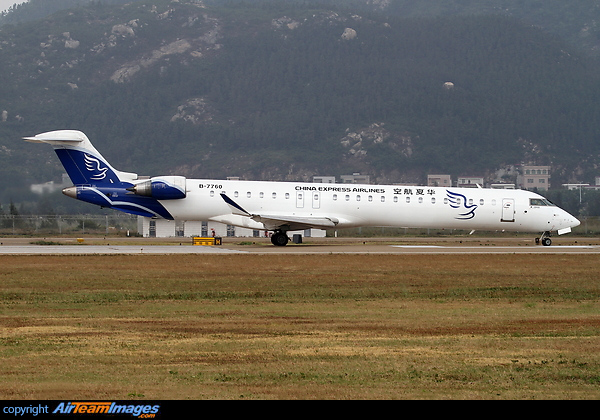 Bombardier CRJ-900 NextGen China Express Airlines B-7760 ...