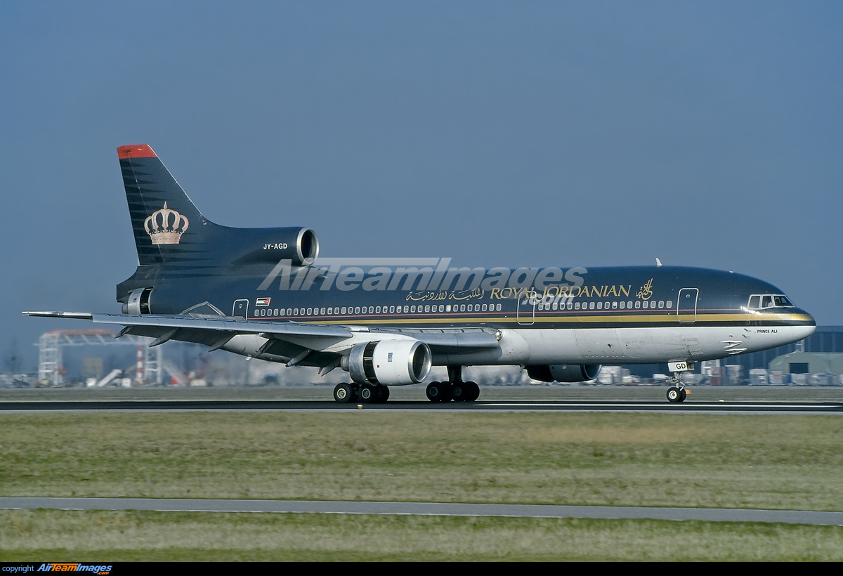 Lockheed L-1011 Tristar 500 Royal Jordanian Airlines JY-AGD