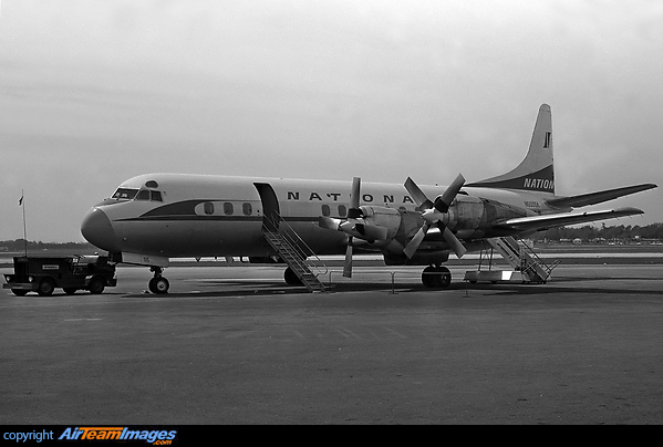 Lockheed L-188A Electra National Airlines (1934-1980) N5005K ...
