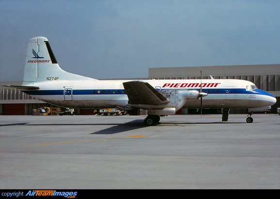 NAMC YS-11A-205 Piedmont Airlines N274P - AirTeamImages.com