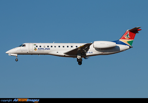 Embraer ERJ-135LR Airlink ZS-SJX - AirTeamImages.com