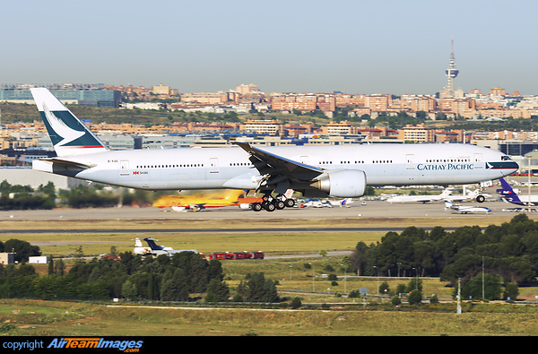 航空機・ヘリコプター Cathay Pacific Boeing 777-367 ER 1:200 Cathay Pacific Boeing 777-367(ER) - oneworld virtual