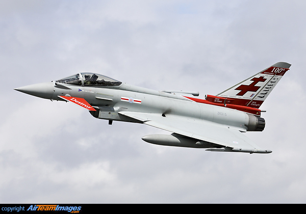 Eurofighter Typhoon FGR4 UK - Royal Air Force ZK315 - AirTeamImages.com