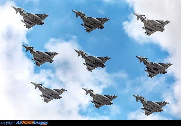 Eurofighter Typhoon FGR4 UK - Royal Air Force - AirTeamImages.com