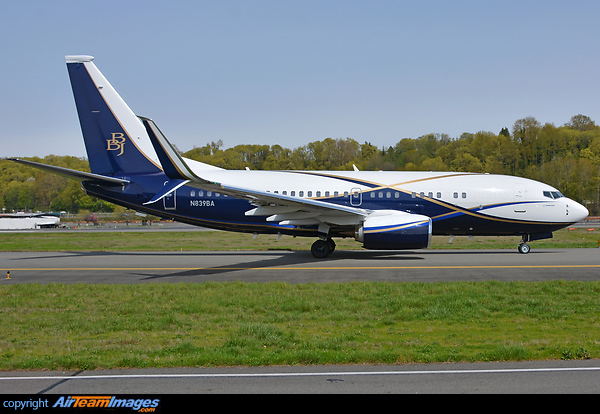 Boeing Business Jets ネイビーキャップ Boeing Signature Logo Tech