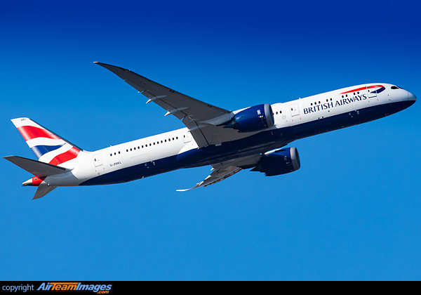 BRITISH AIRWAYS ブリティッシュ 787-9 G-ZBKL ph G-ZBKL British Airways Boeing 787-9 Dreamliner