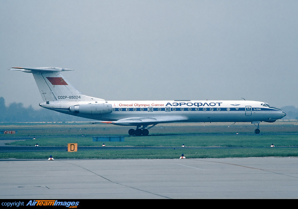 Tupolev Tu-134A Aeroflot Russian Airlines CCCP-65024