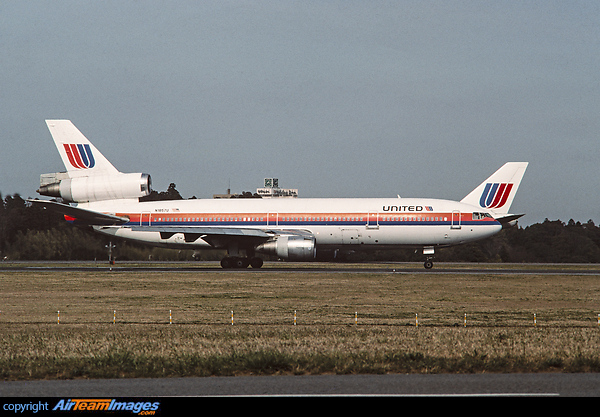 UA ユナイテッド航空 Aviationtag DC-10-30 Aviationtag McDonnell Douglas DC-10 N326FE Keychian
