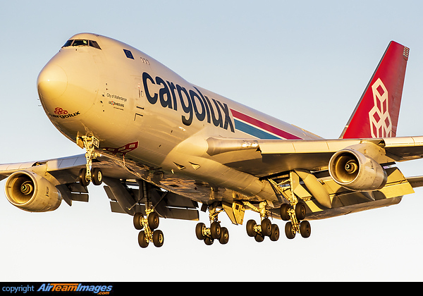 【オンライン限定商品】  747-4R7F/SCD Boeing Cargolux AirTeamImages.com - LX-RCV カードファイト!! ヴァンガード