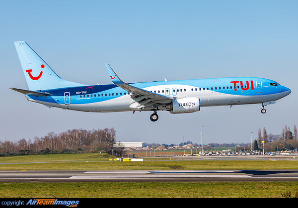 Boeing 737-86J TUI (Belgium) OO-TUK - AirTeamImages.com