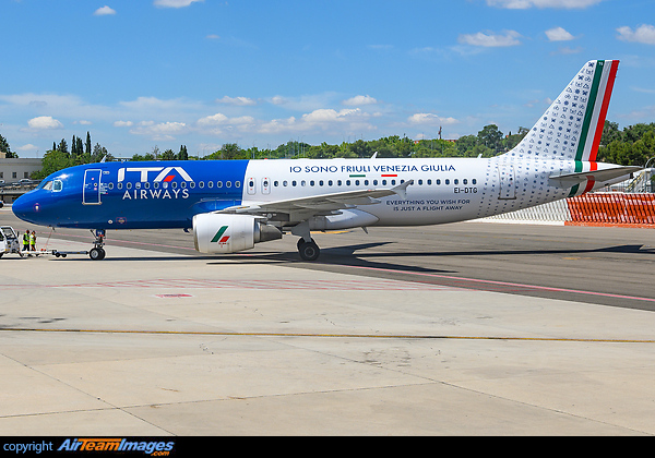 Airbus A320-216 ITA Airways EI-DTG - AirTeamImages.com