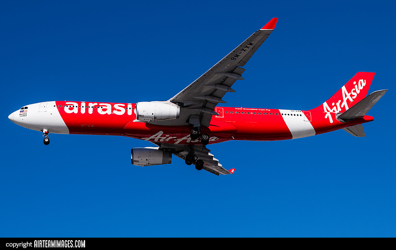 Airbus A330-343 AirAsia X 9M-XXW - AirTeamImages.com