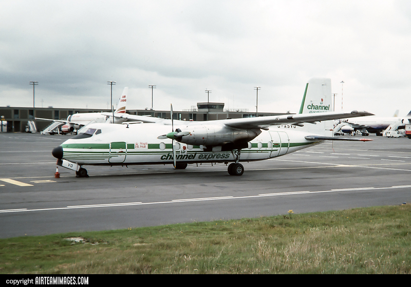 Handley Page HPR-7 Herald 214 Channel Express G-ASVO - AirTeamImages.com