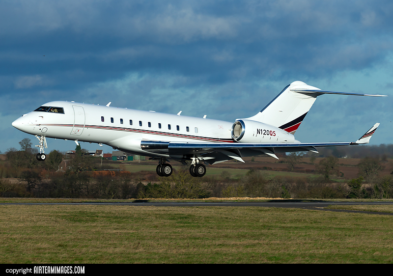 Bombardier Global 5500 NetJets Aviation N120QS - AirTeamImages.com