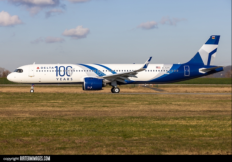 Airbus A321-271NX Delta Air Lines N589DT - AirTeamImages.com