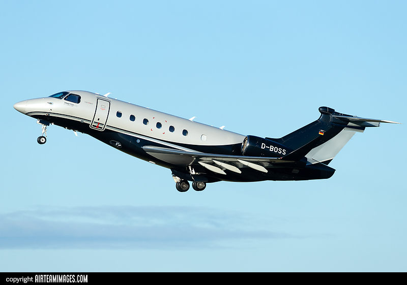 Praeter Plane Embraer Praetor 600 VistaJet D-BOSS - AirTeamImages.com