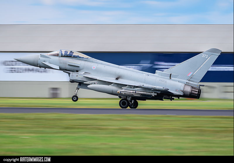 Eurofighter Typhoon FGR4 UK - Royal Air Force ZK372 - AirTeamImages.com