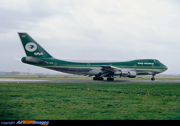 Boeing 747-270C/SCD Iraqi Airways YI-AGN - AirTeamImages.com