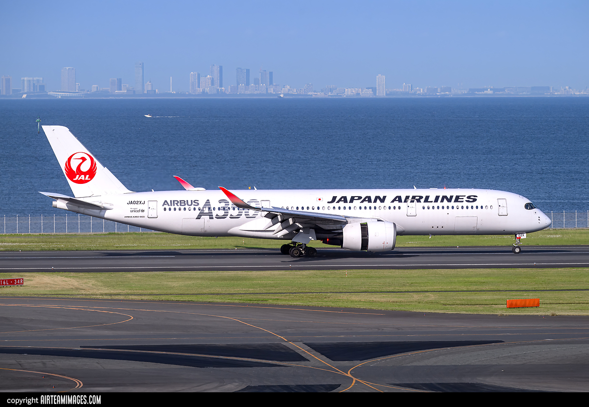 Airbus A350-941 JAL - Japan Airlines JA02XJ - AirTeamImages.com