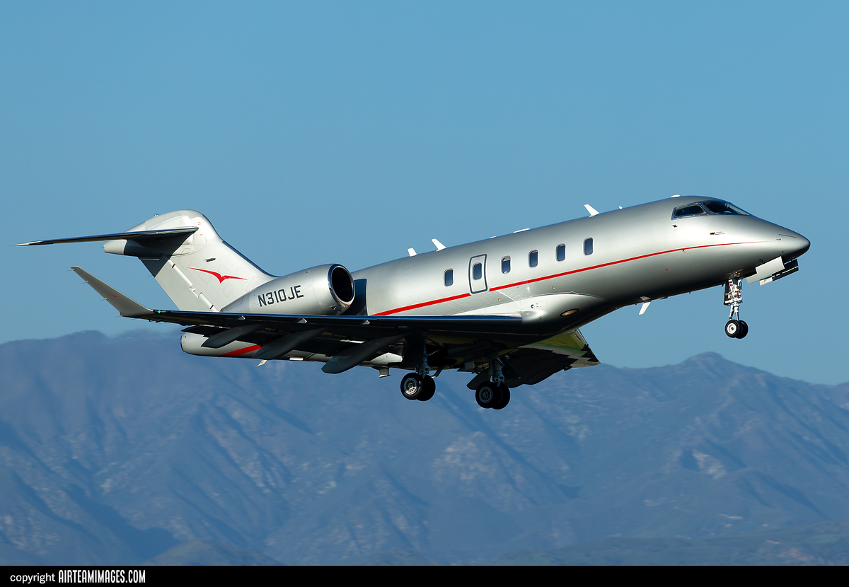 Bombardier Challenger 350 VistaJet N310JE - AirTeamImages.com