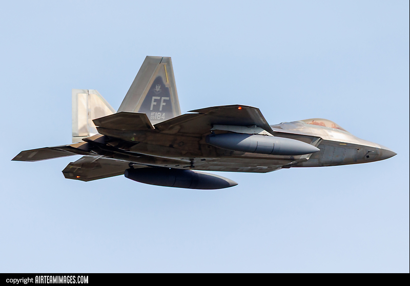 F 22a Raptor Front Lockheed Martin F-22A Raptor USA - US Air Force 09-4184 - AirTeamImages.com