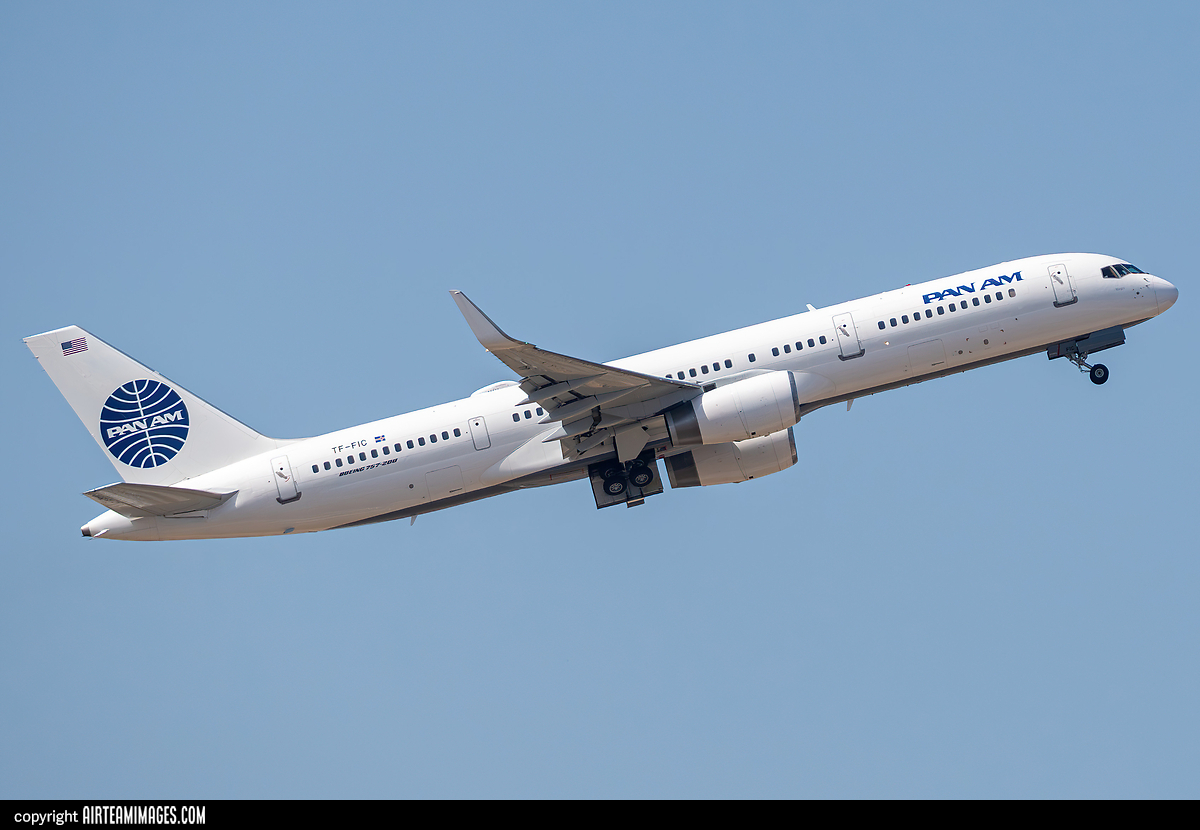 Boeing 757-23N Pan Am TF-FIC - AirTeamImages.com