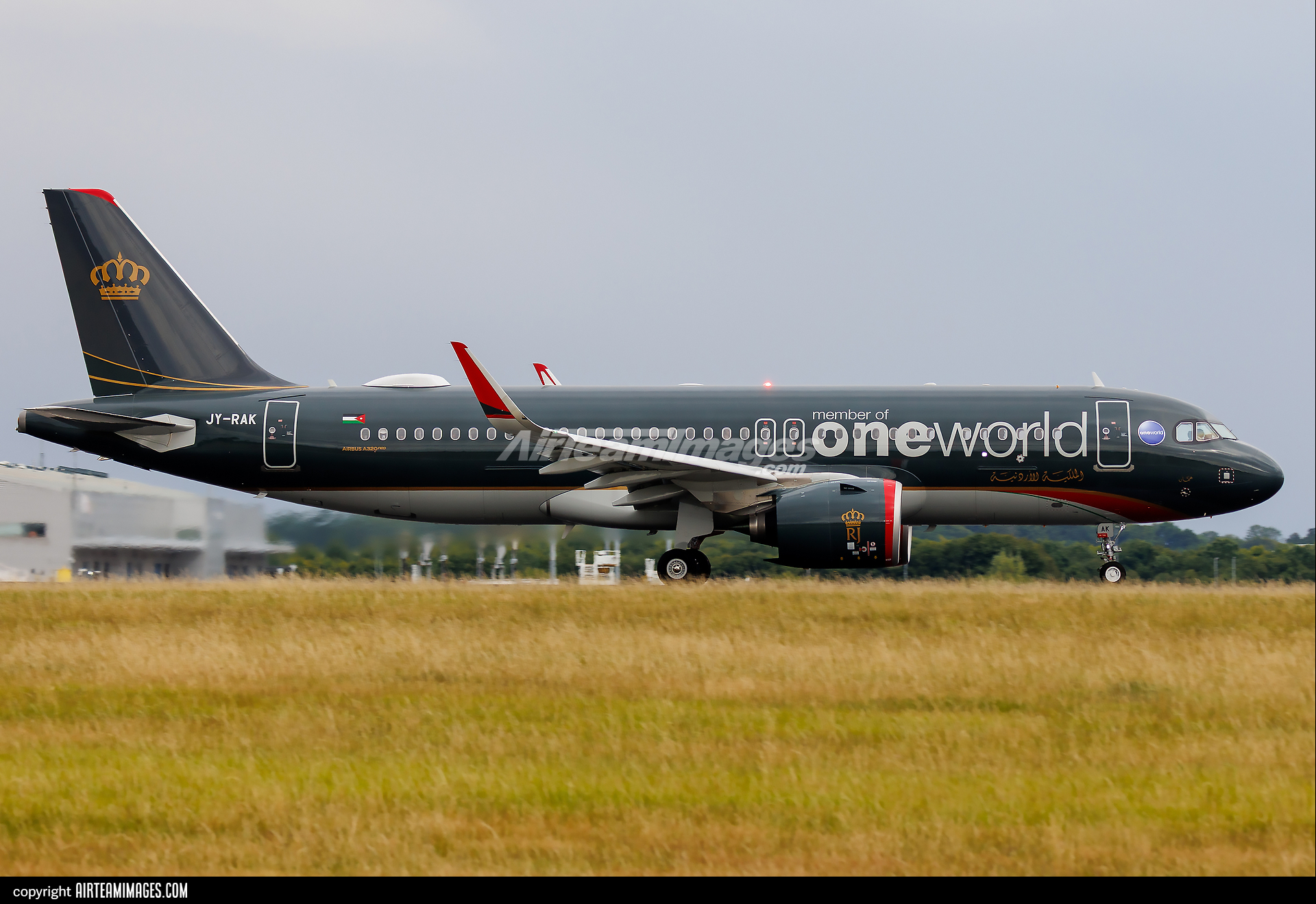 Jy Rak Airbus A320-271NX Royal Jordanian Airlines JY-RAK Large - AirTeamImages.com