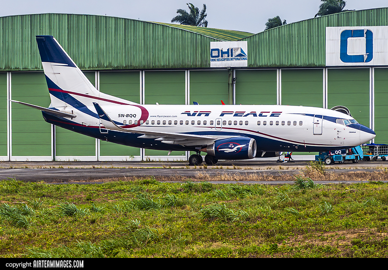 Boeing 737-524 Air Peace 5N-BQQ - AirTeamImages.com