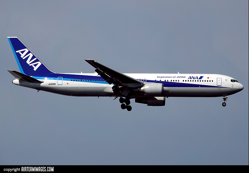 ❶　1/200　ANA 全日空　B767-381/ER JA619A ANA Official Precision Models All Nippon Boeing B767-300ER