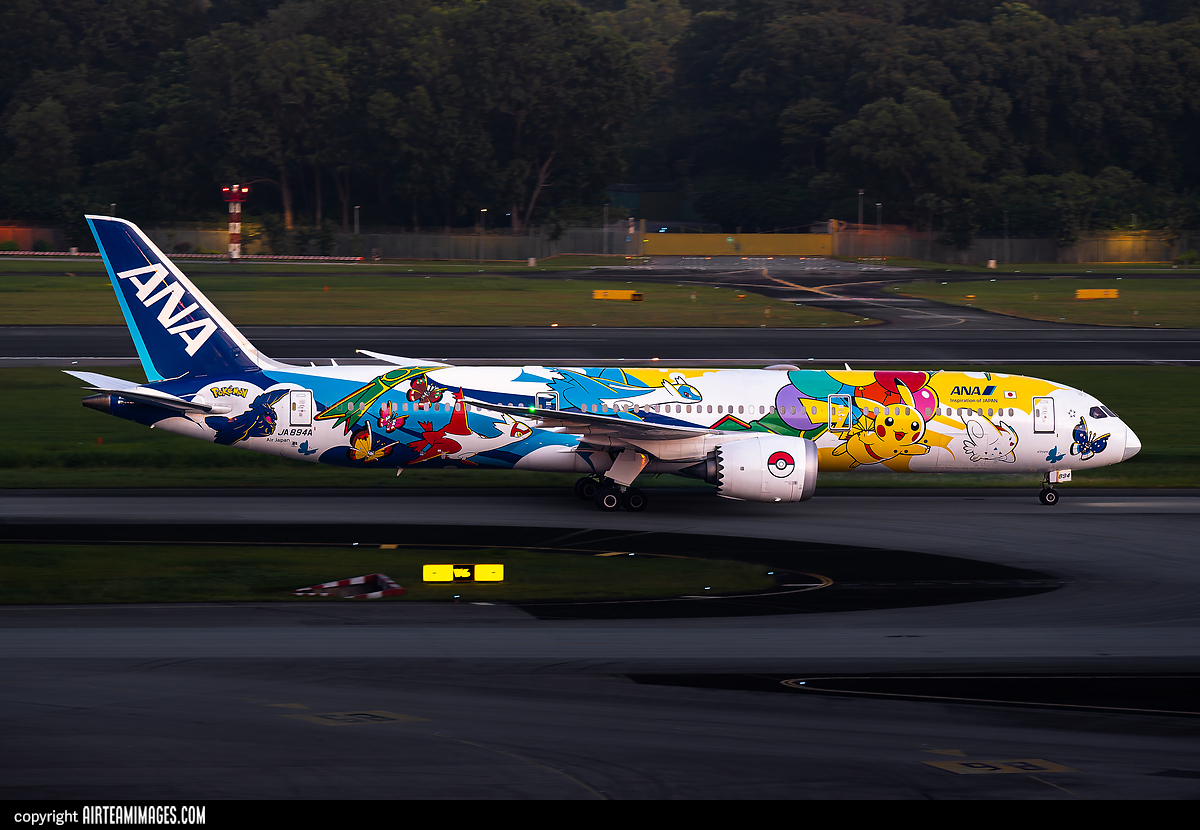 ANA B787-9 JA894A テス JA894A All Nippon Airways Boeing 787-9 Dreamliner Photo by
