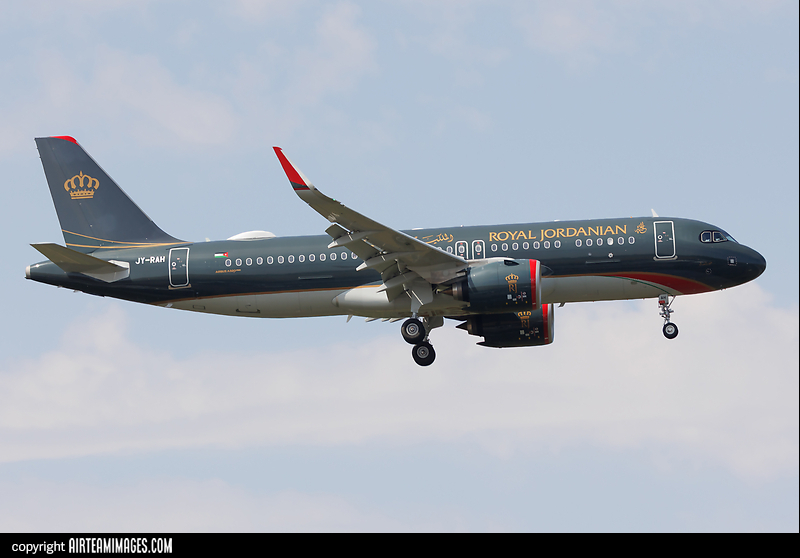 Jy Rak Airbus A320-271N Royal Jordanian Airlines JY-RAH - AirTeamImages.com