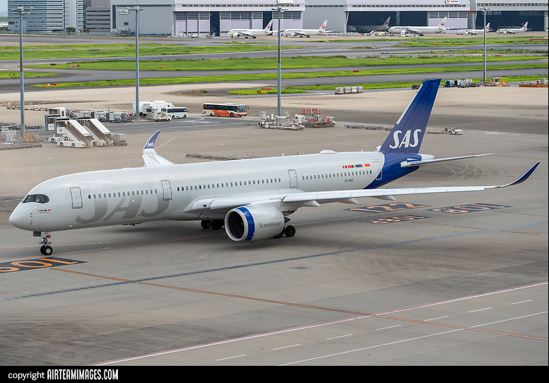 Se Rsc Airbus A350-941 SAS - Scandinavian Airlines SE-RSC - AirTeamImages.com