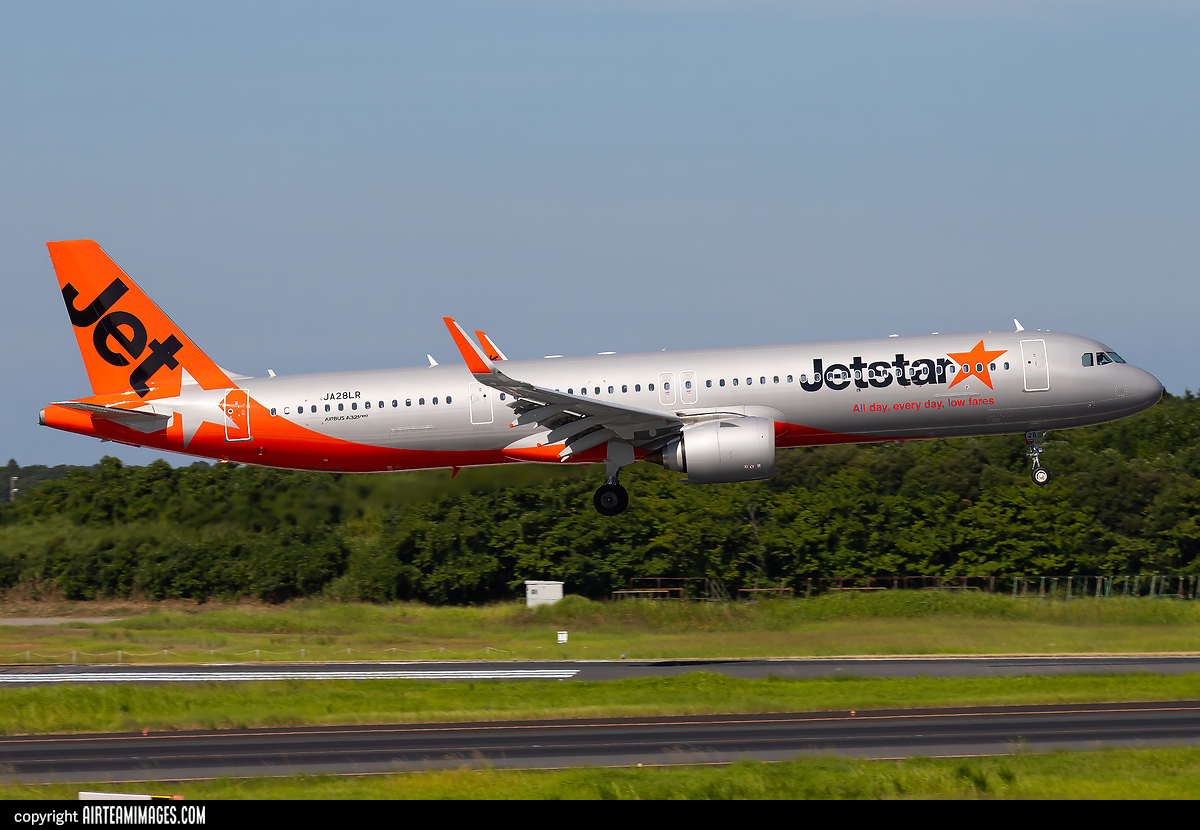 Jetstar AIRBUS A321LR ストラップ Jetstar AIRBUS A321LR ストラップ