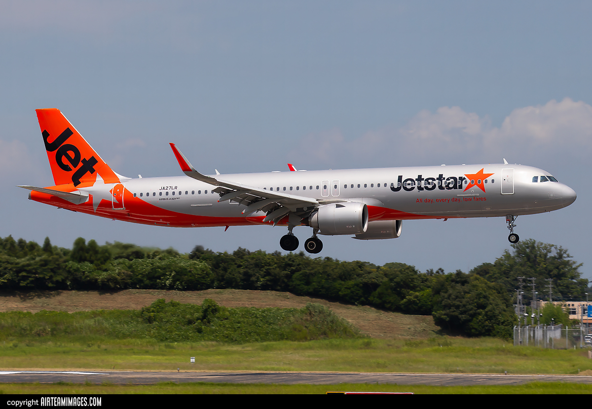 Airbus A321-251NX Jetstar Japan JA27LR - AirTeamImages.com