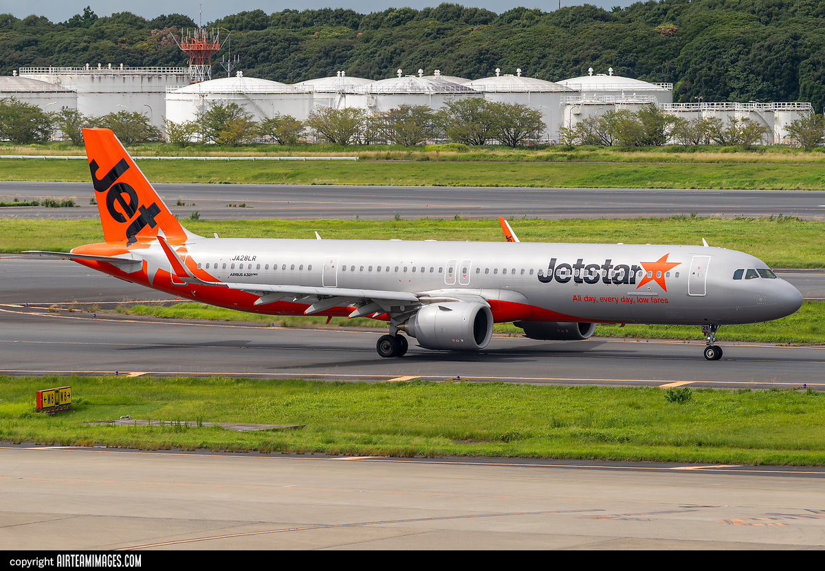 Jetstar AIRBUS A321LR ストラップ Jetstar Airways takes delivery of first Airbus A321neo in