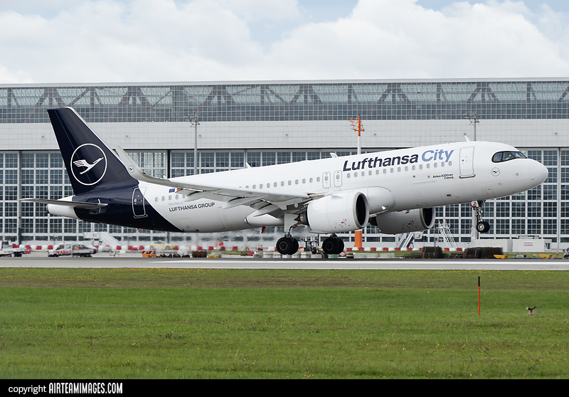Airbus A320-271N Lufthansa City Airlines D-AIJI - AirTeamImages.com