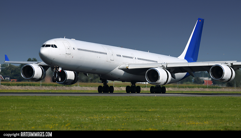 Airbus A340-642 Universal Sky Carrier (USC) D-AUSZ - AirTeamImages.com