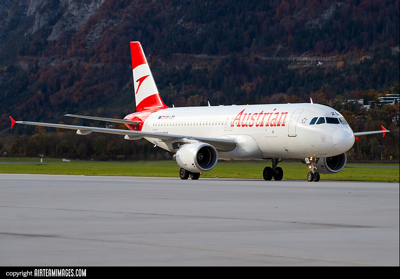 Airbus A320-214 Austrian Airlines OE-LZD - AirTeamImages.com