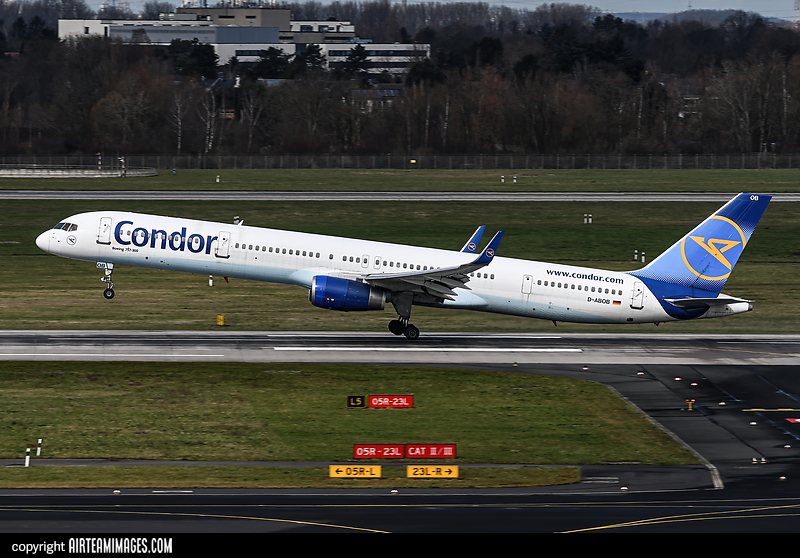 Boeing 757-330 Condor D-ABOB - AirTeamImages.com