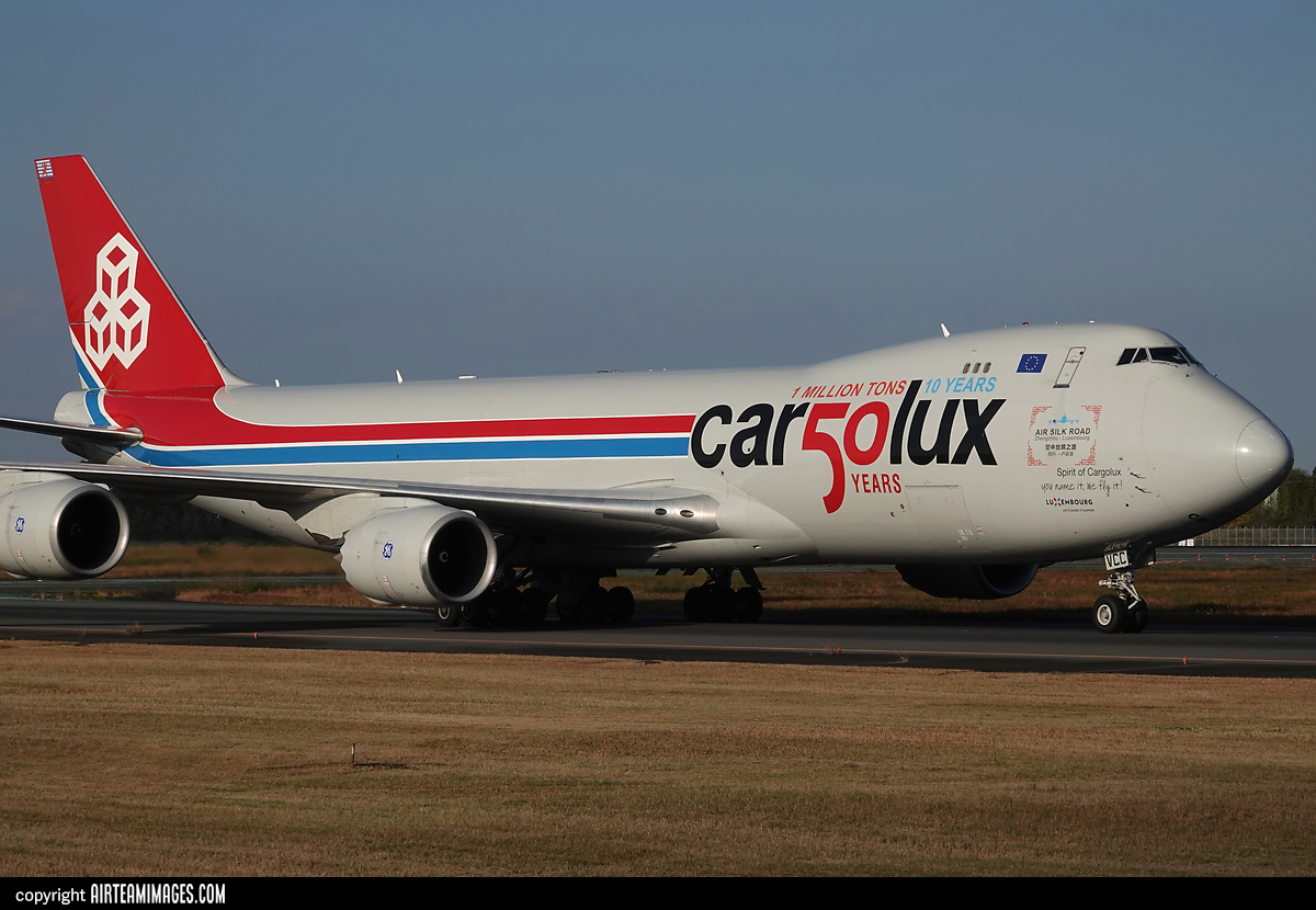 Boeing 747-8R7F/SCD Cargolux LX-VCC - AirTeamImages.com