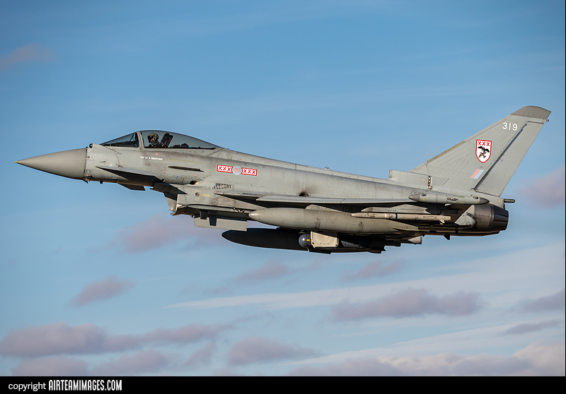 Eurofighter Typhoon FGR4 UK - Royal Air Force ZK319 - AirTeamImages.com