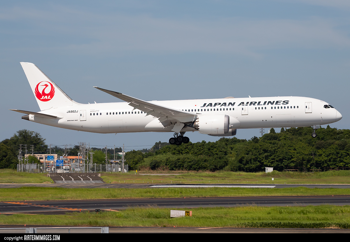 Boeing 787-9 Dreamliner JAL - Japan Airlines JA862J