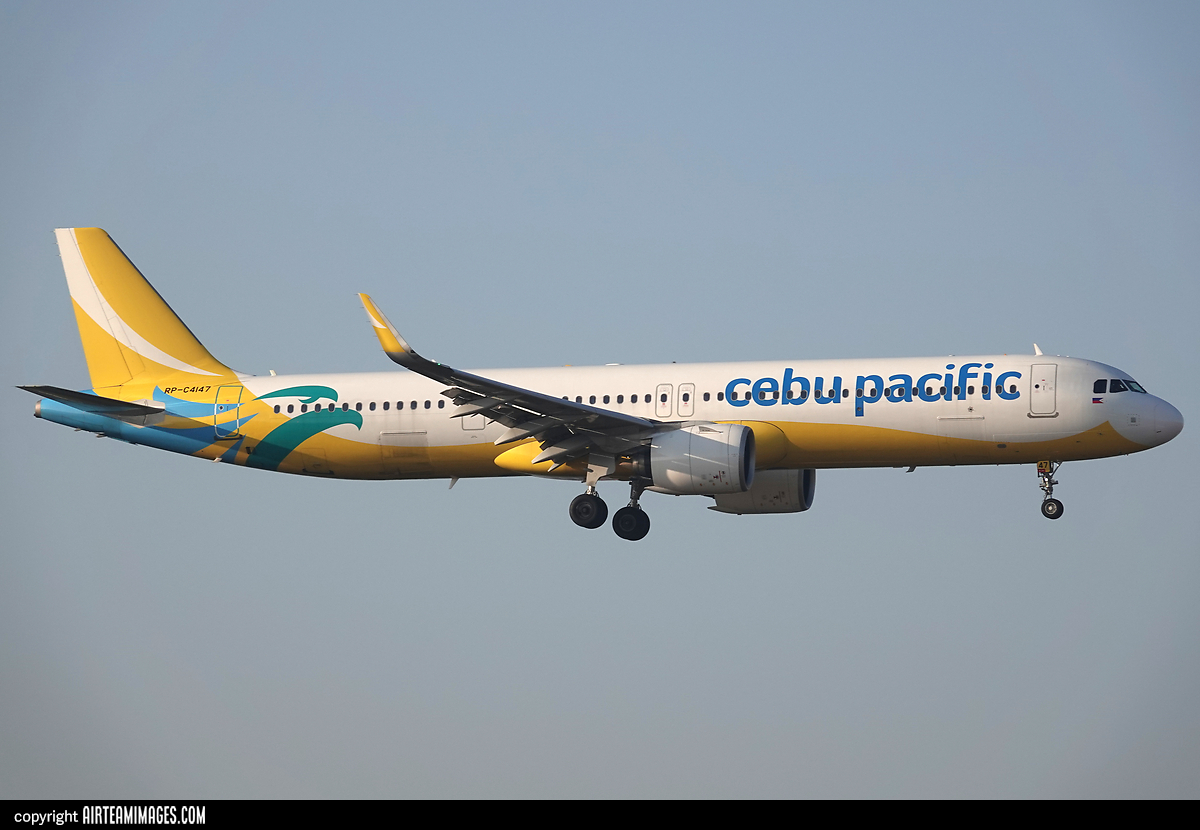 Airbus A321-271NX Cebu Pacific RP-C4147 Large - AirTeamImages.com