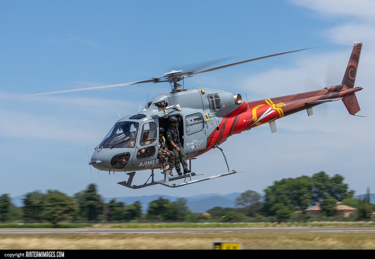 Aerospatiale AS-555AN Fennec France - French Air Force F-RAVD ...