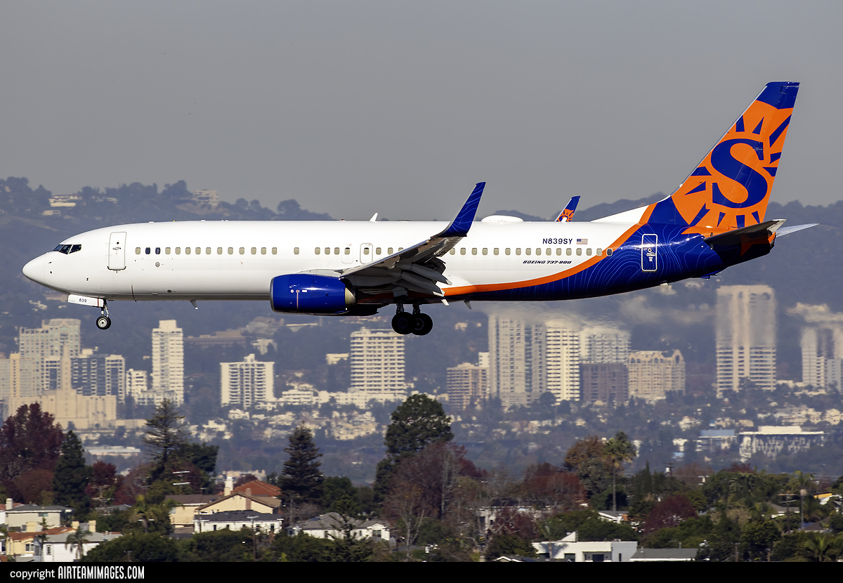 Boeing 737-8JP Sun Country Airlines N839SY - AirTeamImages.com