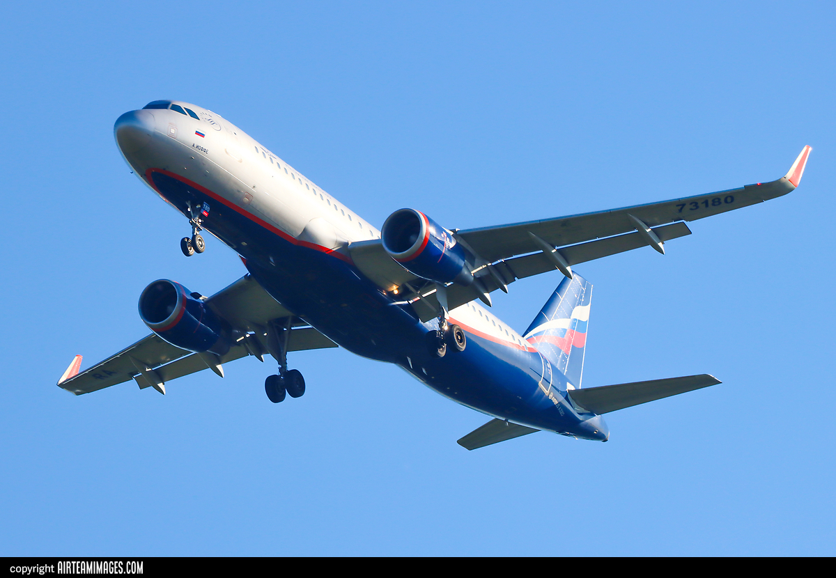 Airbus A320-214 Aeroflot Russian Airlines RA-73180 - AirTeamImages.com